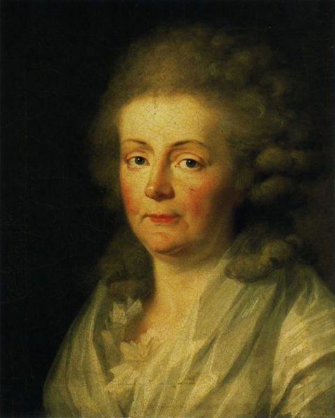 Portrait of Anna Amalia of Brunswick-Wolfenbuttel Duchess of Saxe-Weimar and Eisenach